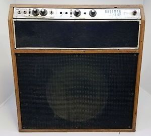 Vintage Fender Bassman Amplifier **Modified by C. Quigley Himself**