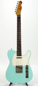 Rittenhouse Guitars T-Model Alder LightAged Surf Green Made in 2016 E-guitar
