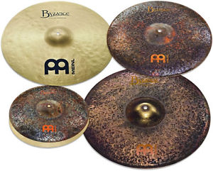Meinl Mike Johnston Byzance Cymbal Set 14", 20", 21" & FREE 18" Crash  MJ401+18