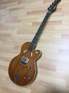 GRETSCH 6071 BASS GUITAR - Monkees style, Single cutaway - USA made March 1968.