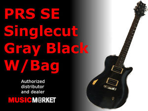 PRS SE Singlecut Gray Black w/bag
