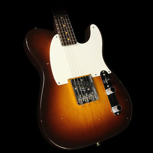 Fender Custom 2017 Limited Custom 57 Esquire Relic Guitar Chocolate 2T Sunburst