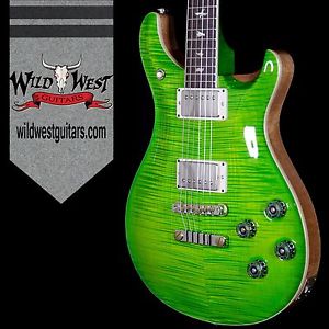PRS Paul Reed Smith 10 Top McCarty 594 Flame Neck Rosewood Board Eriza Verde