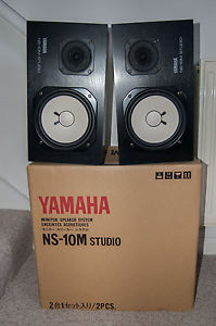 Yamaha NS10M Studio Monitors Pair - Almost Brand New Condition