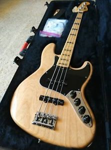 2014 Fender American Deluxe Jazz Electric Bass Guitar - EXTRA STRINGS INCLUDED!