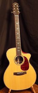 B-Stock PRESTIGE Eclipse Auditorium All Solid woods Rosewood Spruce Fishman HSC
