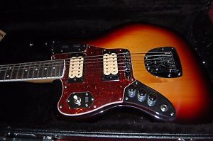 New Fender Kurt Cobain Jaguar Left-Handed 3 Tone Sunburst Authorized Dealer OHSC