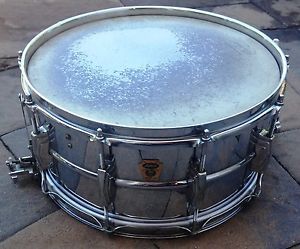 Vintage 1958/59 Ludwig COB Snare Drum Transition Badge 6 X 14 Supraphonic Shell