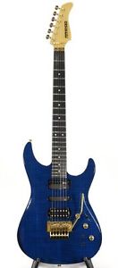 Fernandes FR-155S See Through Blue Soloist Electric guitar