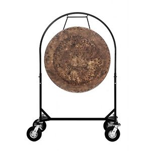 36" Atlantis Gong on Corps Design Marching Band Gong Stand with Mallet