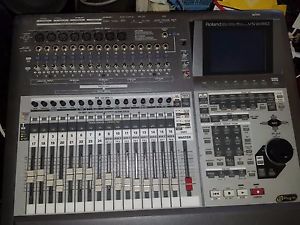 Roland VS-2480CD Digital Recorder w/ Hardshell Case Manual Monitor Hardly Used