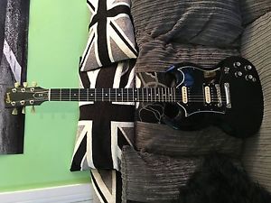 Rare 1993 Gibson SG Special Ebony / Ebony Neck. New Slash Pickups & Orig