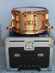Sonor hld 590 signature series 12lug bell bronze 14x8 with case
