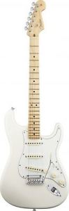 Fender American Standard Stratocaster Maple Fingerboard Olympic White 113002705