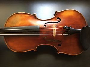 4/4 Fine Vintage Violin By J.G. Schroeder N.Y.