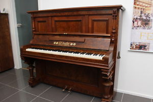 Seiler Klavier, Wurzelnuss, Mod. 124, vom Klavierbaumeister