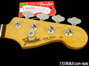 USA Fender Jaco Pastorius Fretless Jazz BASS NECK & TUNERS American Pau Ferro