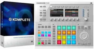 Native Instruments Maschine Studio (WHITE) + Komplete 10 Ultimate Bundle
