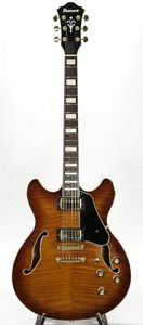 Ibanez AS93 Violin Sunburst (VLS) guitar w/Hard case/456