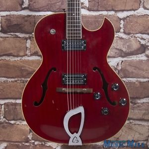 Vintage 1965 Guild Starfire III Hollowbody Electric Guitar Starfire Red w/OHSC
