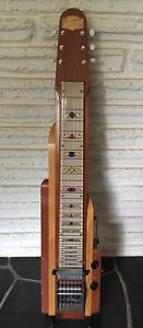 National Triplex Lap Steel Guitar w/OHSC