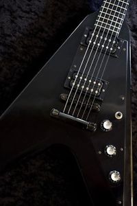 Gibson 2003 Flying V Gothic Satin Black, Good Condition