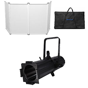 Chauvet DJ EVE E-100Z White Ellipsoidal LED DMX Gobo Projector Spot Light+Facade