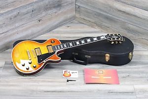 Clean! Gibson Les Paul Custom 1968 F Reissue Rare Slim 60s Neck! Washed Cherry