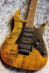Ibanez Premium RG950 WFMZ Tiger Eye Electric guitar 6 string DiMarzio PAF HSH PU