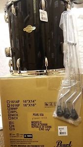 NEW Pearl MCX Piano Black Maple 16x16 Floor Tom Drum - SAME DAY Worldwide Ship!