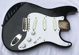 1993 Fender Eric Clapton Stratocaster loaded body, w/Gold Lace Sensor pickups