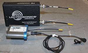 Lectrosonics UCR411A Receiver with SMDa Transmitter and Sony ECM-77 Mic Block 24
