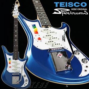 Teisco IKEBE ORIGINAL Spectrum 5 (Metallic Blue) guitar From JAPAN/456