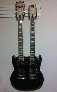 Used Custom Handmade G-1275 style Double Neck Guitar