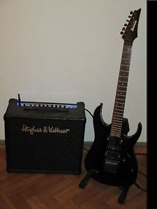 E-GITARRE - Ibanez Prestige und VERSTÄRKER - Hughes & Kettner