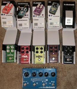 TC Electronic Guitar Pedals Bundle, Mint condition