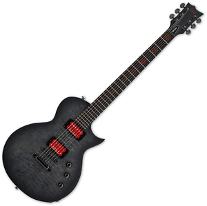 ESP LTD Ben Burnley BB-600 Baritone Signature Electric Guitar See Thru Black Sun