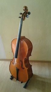 Good old cello  label - ANTON SCHUSTER