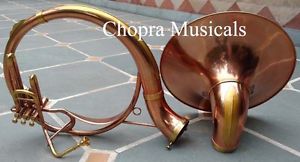 Quality Sousaphone Copper & Brass Colored Bb 3V 100% Brass+Bag M/Piece FastShip