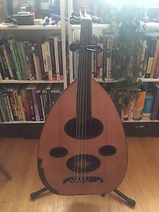 Excellent Egyptian Oud For Beginners. In Good Condition Newly Stringed (Arabic)