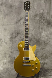 Gibson Les Paul Deluxe Gold Top Vintage Made in 1977 Electric guitar