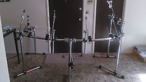 GIBRALTAR DOUBLE BASS DRUM RACK.