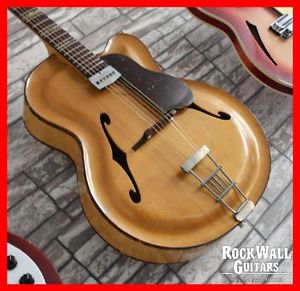 Roger Rossmeisl Junior CA Naturell 1958 | Hoyer Musima Höfner