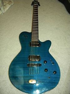 Godin LGX electric guitar Trans blue International Shipping