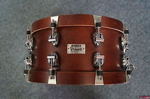 Ayotte Velvet Woodhoop Snaredrum in "African Walnut"  -  14x5,5"
