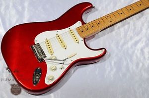 Fender Japan 1987 ST57-55 Candy Apple Red Used Guitar Free Shipping #fg263