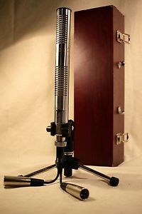 Vintage B&O BM6 Stereo Ribbon Microphone with XLR Connector