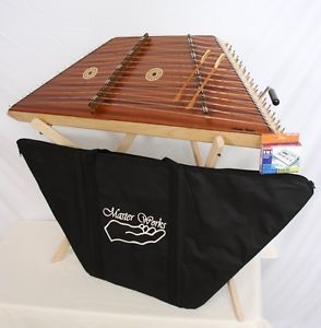 Master Works Hammer Dulcimer 15-14 Sapelli Pioneer Package