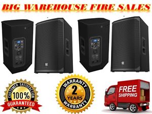 2) Electro-Voice EKX-15P PA DJ Club 15" Active Powered Speaker 1500W Amplified