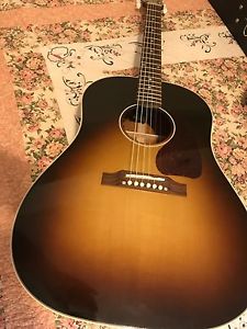 Gibson 2015 Custom Shop J-45 STD VOS sunburst Red Spruce (adi) hard shell Case